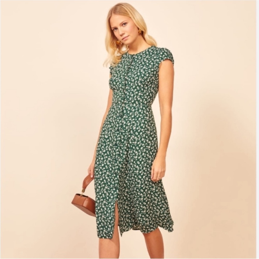 Reformation Floral Midi Dress